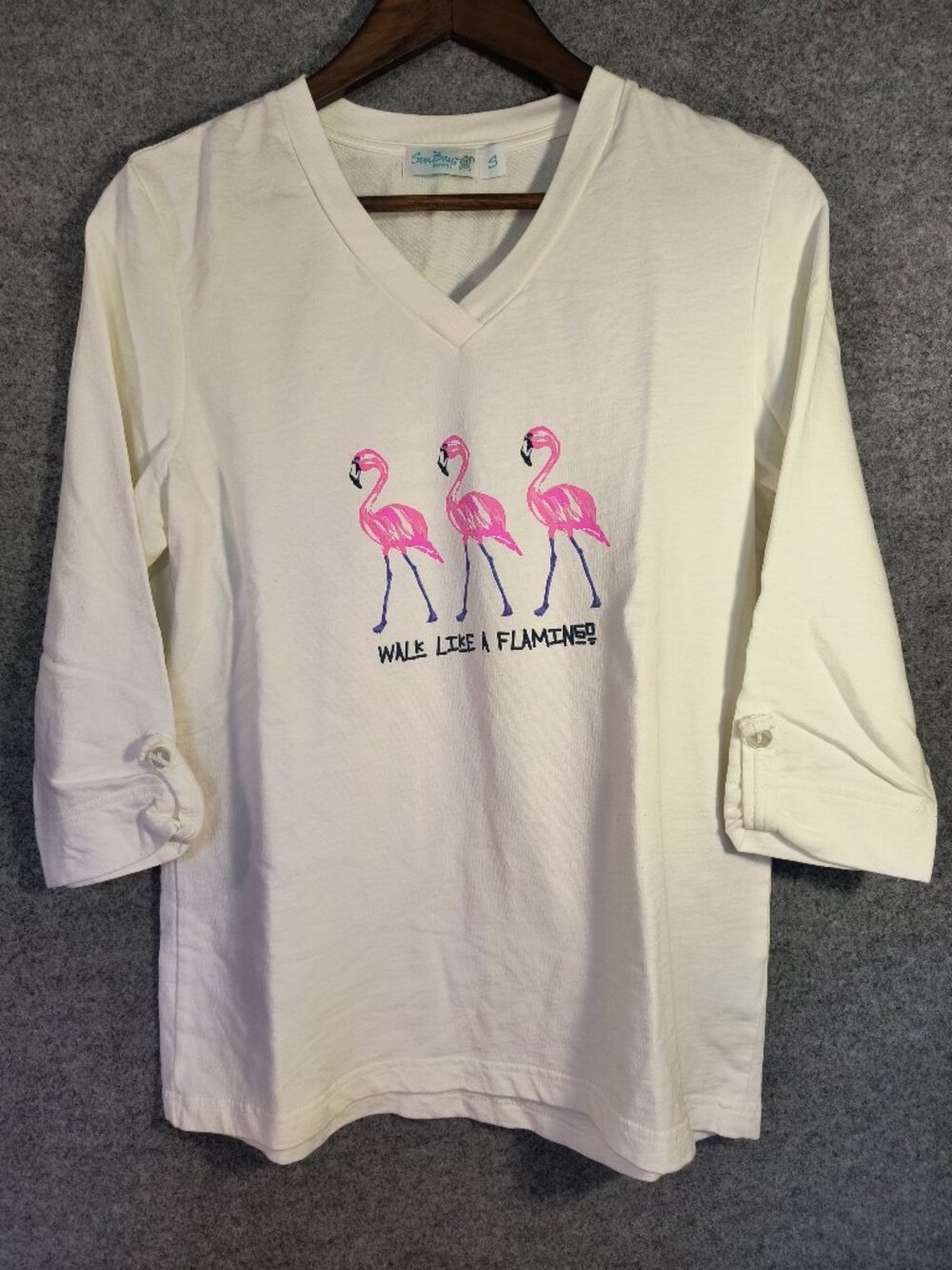 Sun Bay Flamingo Shirt Women's S
